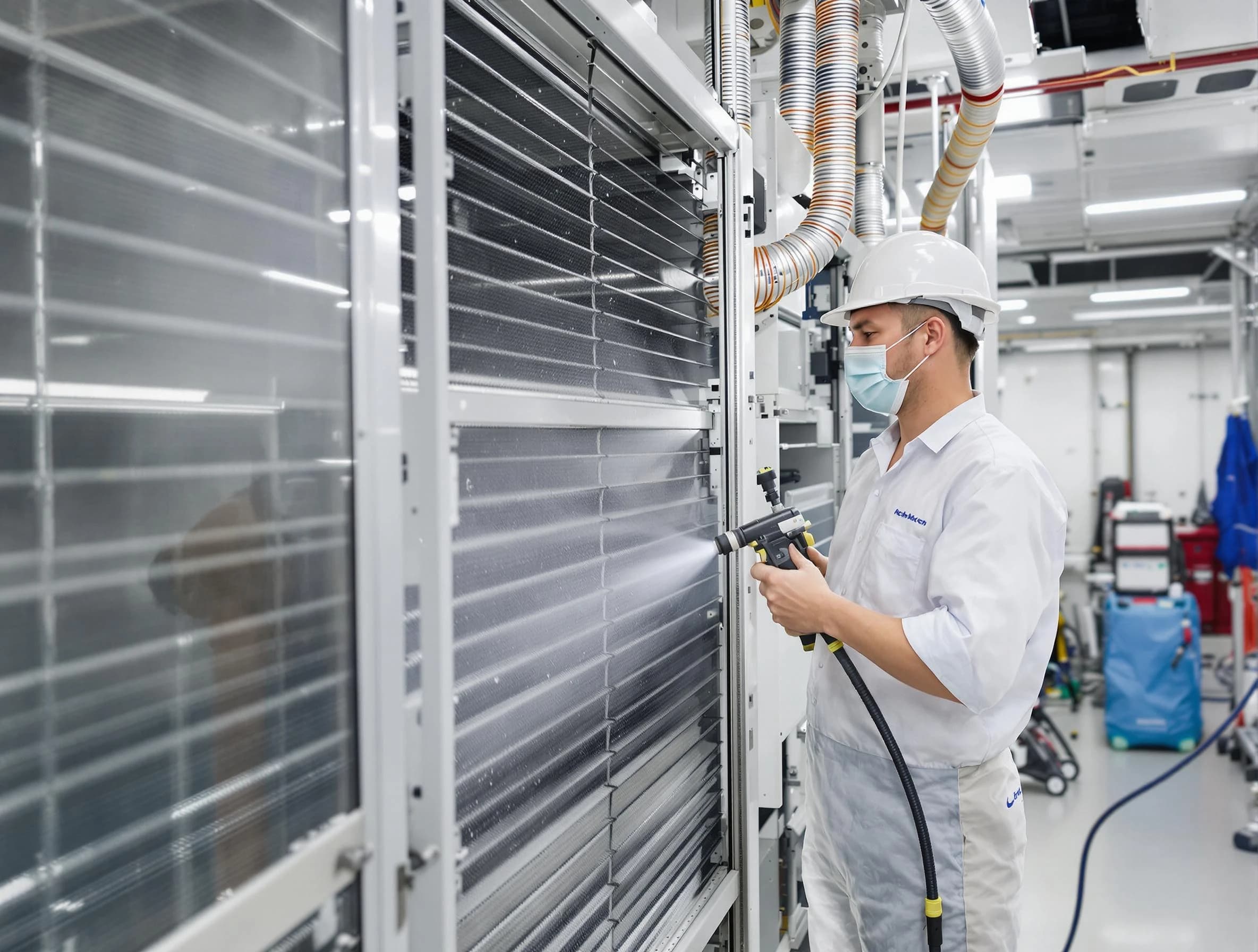 Professional AC coil cleaning by Rio Rancho Air Duct Cleaning in Rio Rancho