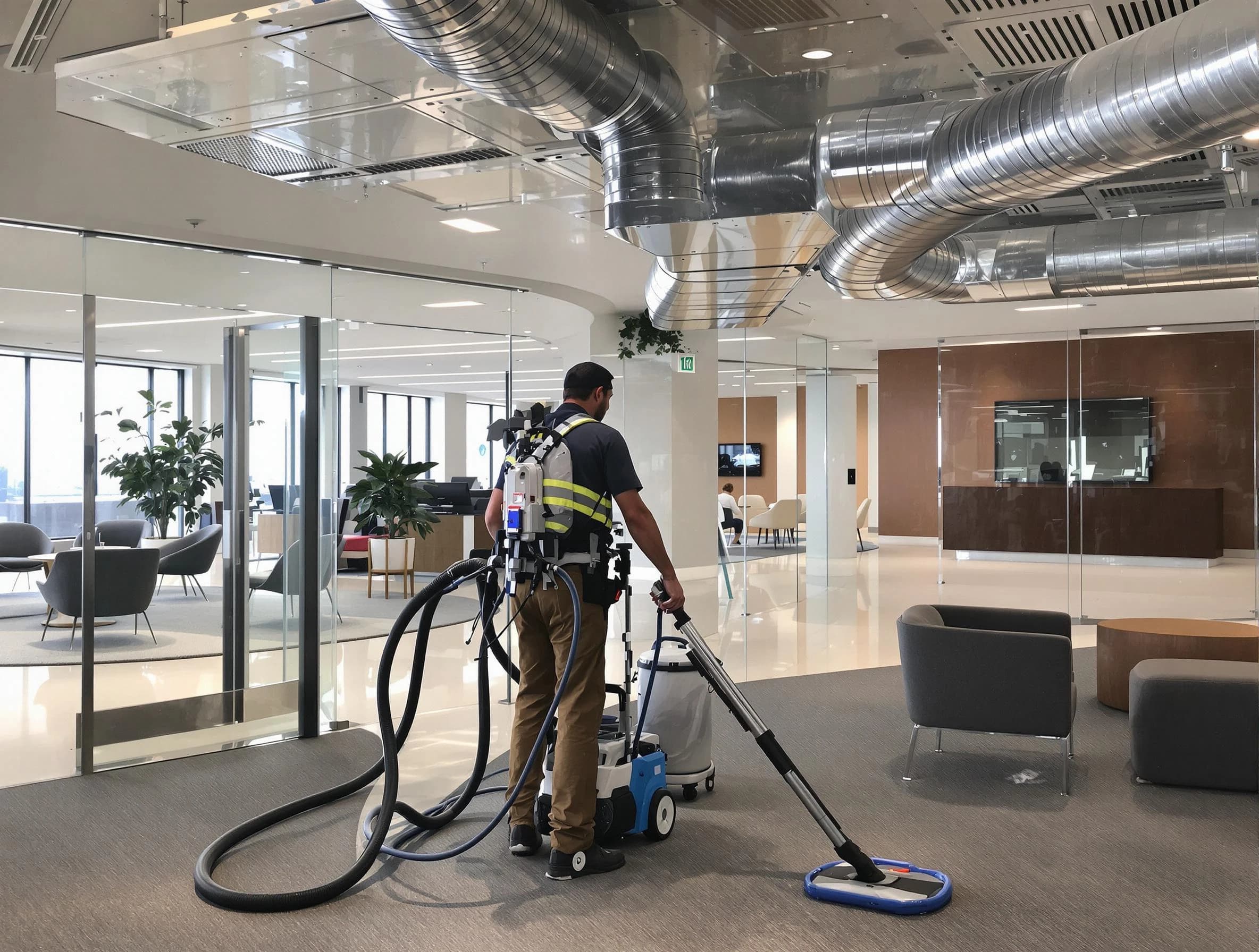 Commercial duct cleaning service by Rio Rancho Air Duct Cleaning in Rio Rancho