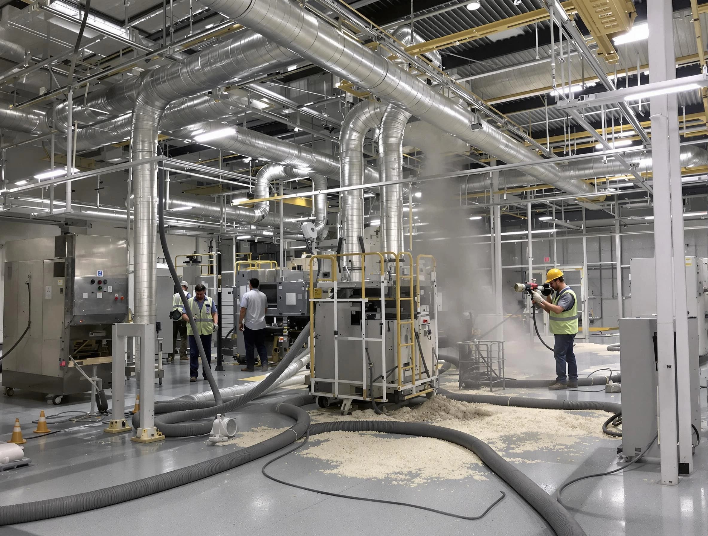 Heavy-duty industrial duct cleaning by Rio Rancho Air Duct Cleaning in Rio Rancho